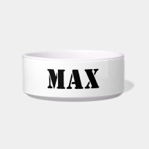 Monograma de texto de nome personalizado preto e b