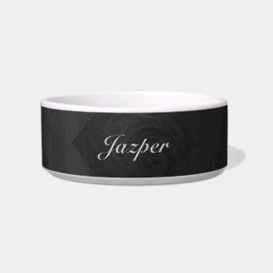 Tigela Monograma Preto Kohl Personalizado