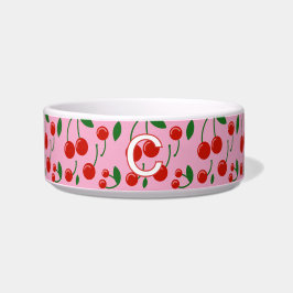 Tigela Monogramas Cherries Dog Bowl