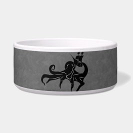 Tigela Monstro do Mar Kraken e navio