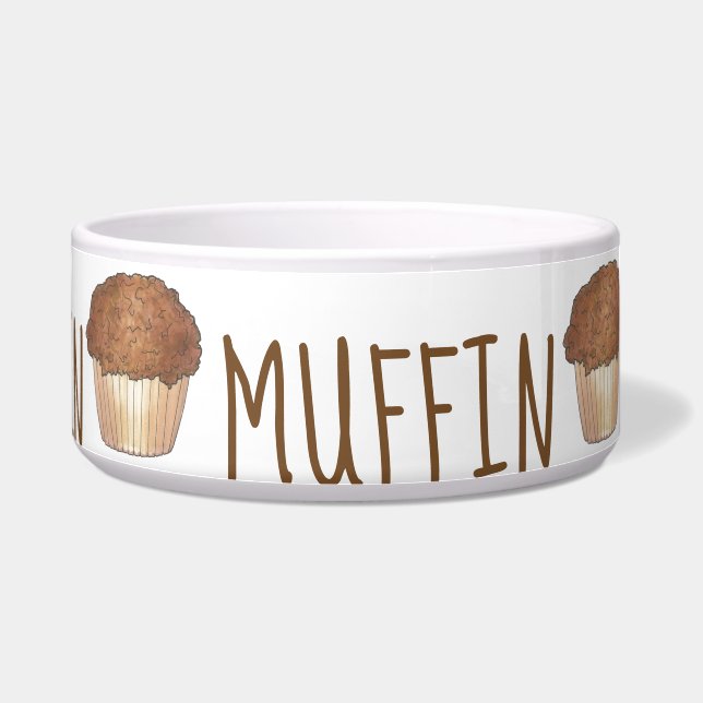 Tigela Muffin Cachorro Pedra-de-Orelha (Direita)