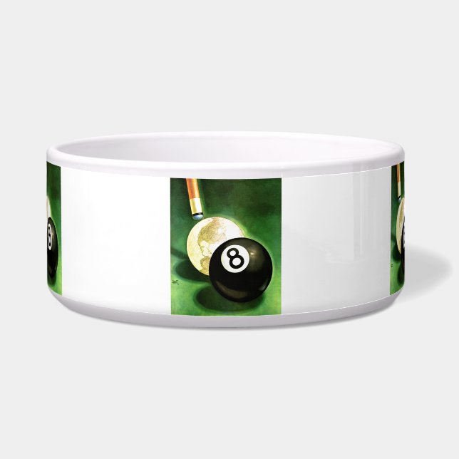 Tigela Mundo como a bola de sugestão (Frente)