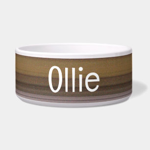 Tigela Muro de Parede Estripado com Texto OLLIE