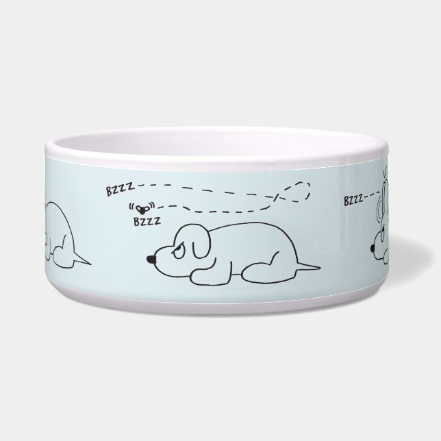 Tigela Na idade de um cão (Frente)