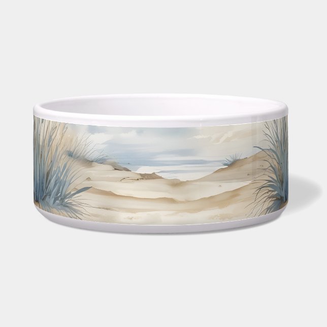 Tigela "Nantucket" relaxando gramíneas litorâneas (Frente)