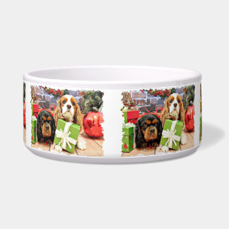 Tigela Natal - Cavalier - ervilha doce e papoila