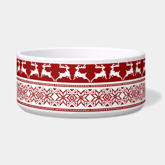 Tigela Natal Nórdico Rena Escandinava