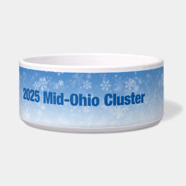 Tigela NCBMDC Cluster Mid-Ohio 2025 Taça de Cães