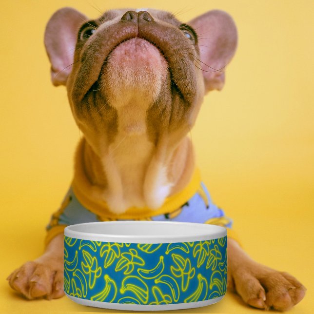 Tigela Neon Bananas Blue Bowl (Criador carregado)