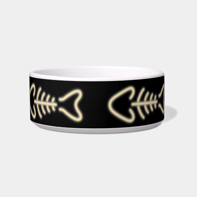 Tigela Neon Fish Bones (Frente)