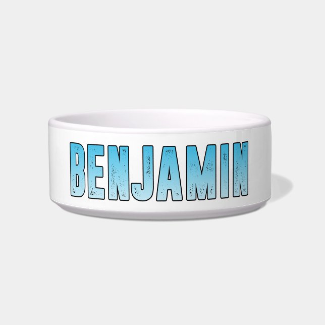 Tigela Nome Benjamin (Frente)