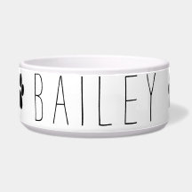 Nome com impressão da pata