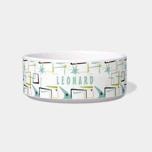 Tigela Nome de Espaço Atômico Abstrato de Quadrados Diver