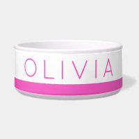 Nome de Pet Personalizado com Strike Modern Modern