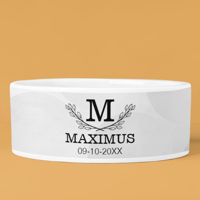 Tigela Nome do Padrão de Bola de Golfe Personalizada Mono (Criador carregado)