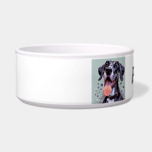 Tigela Nome Personalizado Grande Animal de Pet