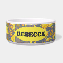 Nome Personalizado Padrão Dourado Terrazzo Moderno