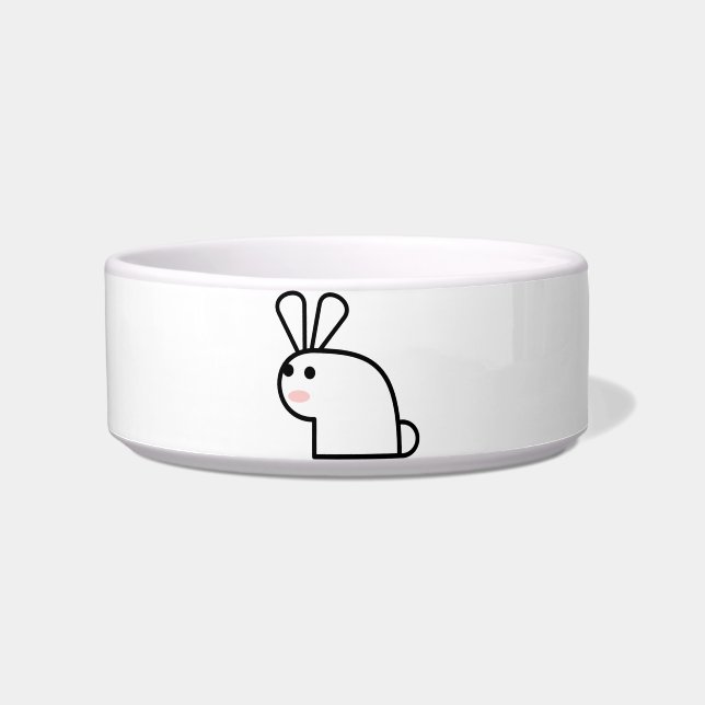 Tigela O Coelho Branco (Frente)