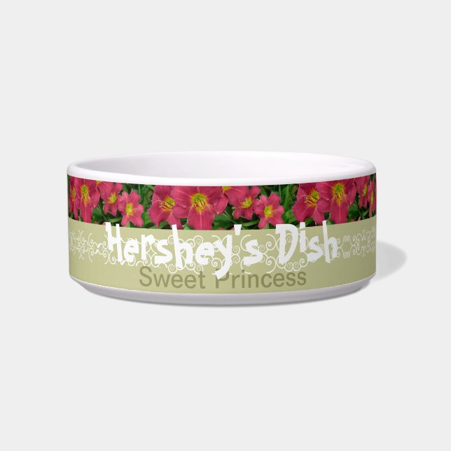 Tigela O dia novo jardina o hemerocallis PM Hershey do (Frente)