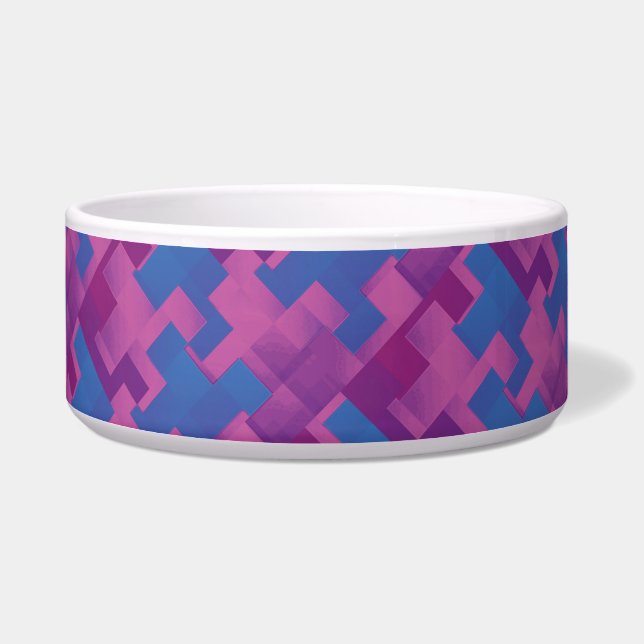 Tigela O quebra-cabeça remenda a bacia do animal de (Esquerda)