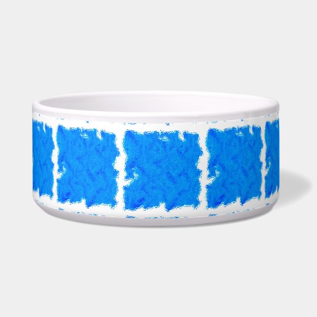 Tigela Oceano azul-aquarela (Esquerda)