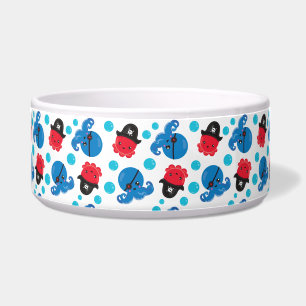 Tigela Octopus Pirata, Padrão de Octopus, Animais do Mar