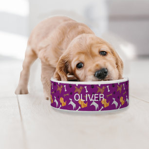 Tigela Origami Dogs Paw Prints & Bones