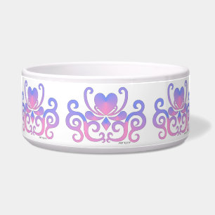 Tigela Ornamentos Rainbow Heart e Lily