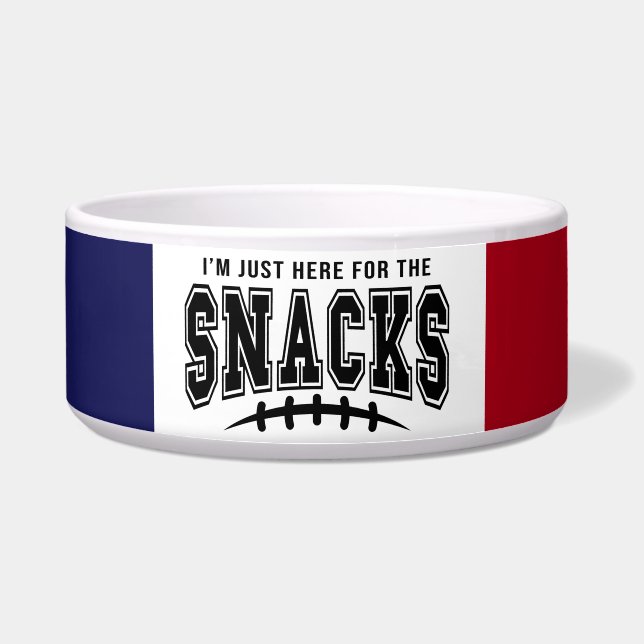 Tigela Os Patriotas Da Nova Inglaterra Aqui Para O Pet Do (Frente)