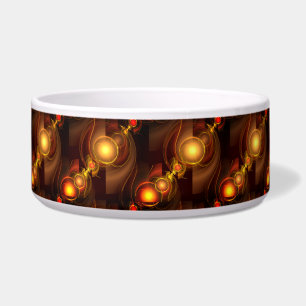 Tigela Padrão de Arte Abstrata Boho Elegante Moderno Dour