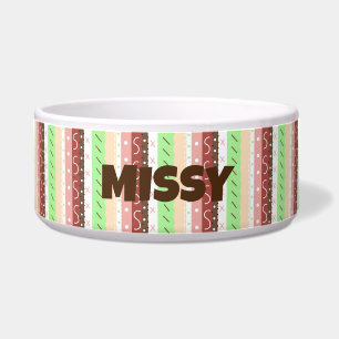 Tigela Padrão de Boho Personalizado