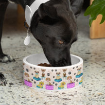 Padrão de Cachorros & Cães Fofos Cachorro