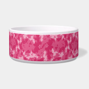 Tigela Padrão de Camo Rosa
