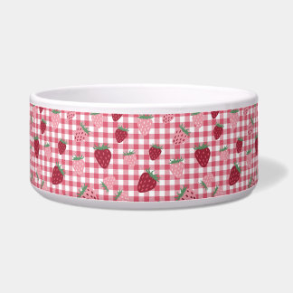 Tigela Padrão de Campo de Morango