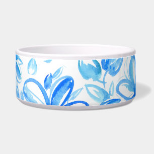 Tigela Padrão De Cuta De Chintz Floral De Aquarela