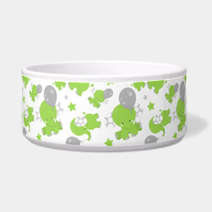 Tigela Padrão De Elefantes Verdes, Elefantes Cutes, Estre