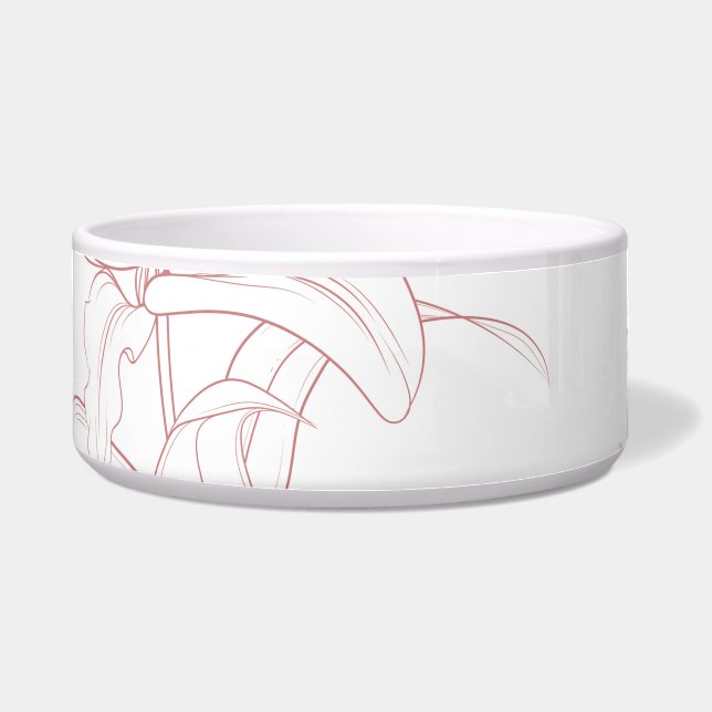 Tigela Padrão de Flores 10 (Frente)