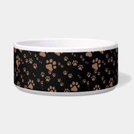Tigela Padrão de impressão de caminho adorável