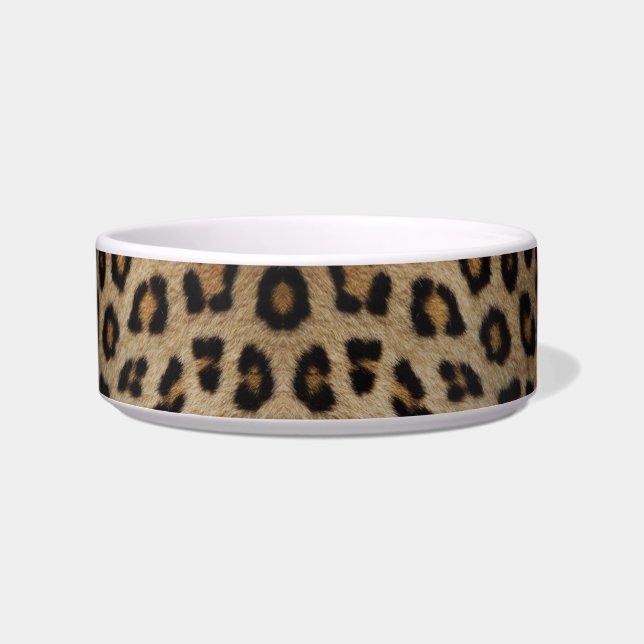 Tigela Padrão de impressão em animais de pele-leopardo-da (Frente)