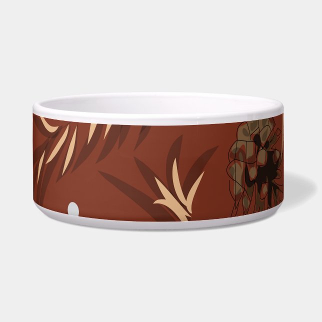 Tigela Padrão de Natal, Pine Snow 8 (Frente)