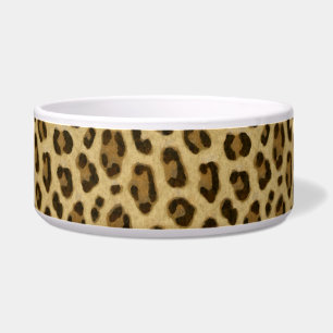 Tigela Padrão de Pele de Impressão de Animais do Leopar