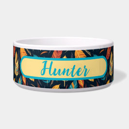 Tigela Padrão de pena do estilo sudoeste nativo americano