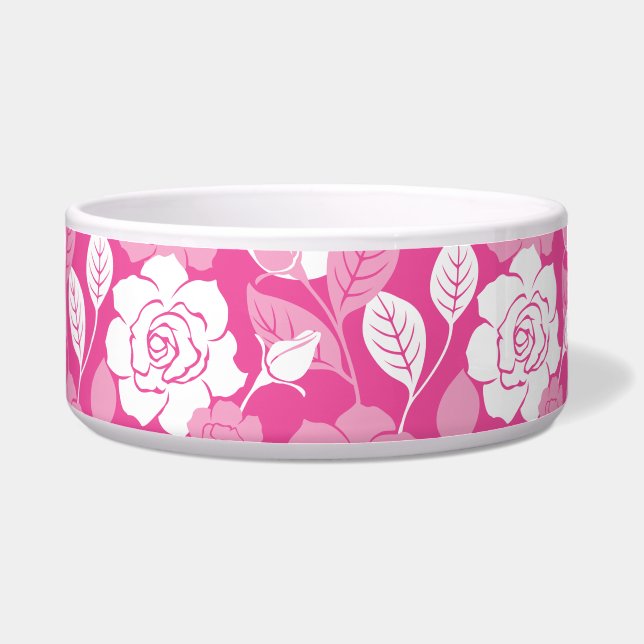 TIGELA PADRÃO DE ROSA EM ROSA (Frente)
