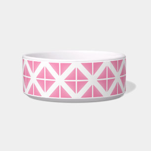 Tigela Padrão de Triângulo de Tendência Rosa