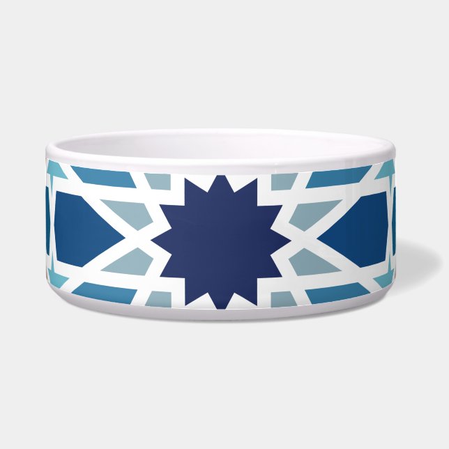 Tigela Padrão do Azulejo marroquino (Frente)