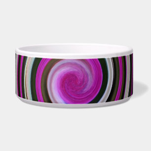 Tigela Padrão espiral roxo