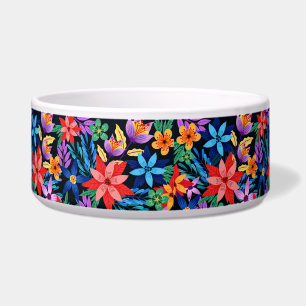 Tigela Padrão Floral Exótico Colorido-68578