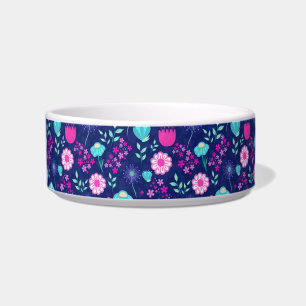 Tigela Padrão floral fofo de fundo