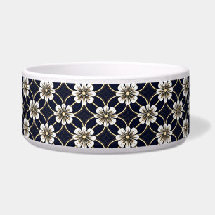 Tigela Padrão Floral Japonês