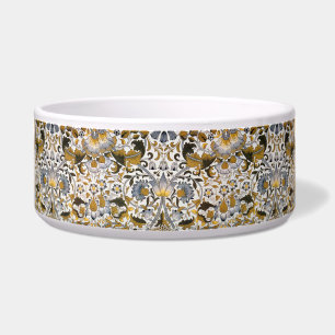 Tigela Padrão Floral William Morris Lodden: Azul Dourado